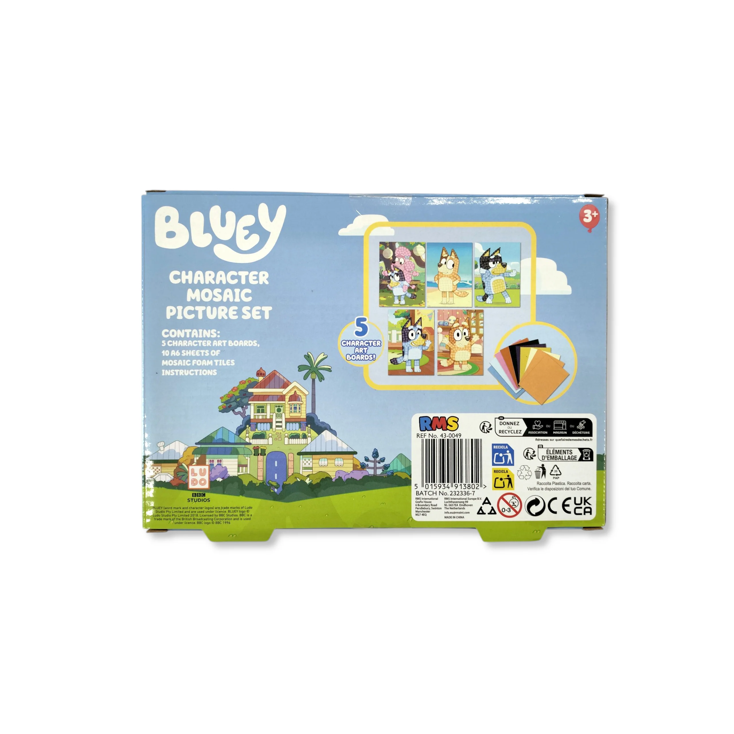 Bluey Mosaic Sticker Art Set - Image 2