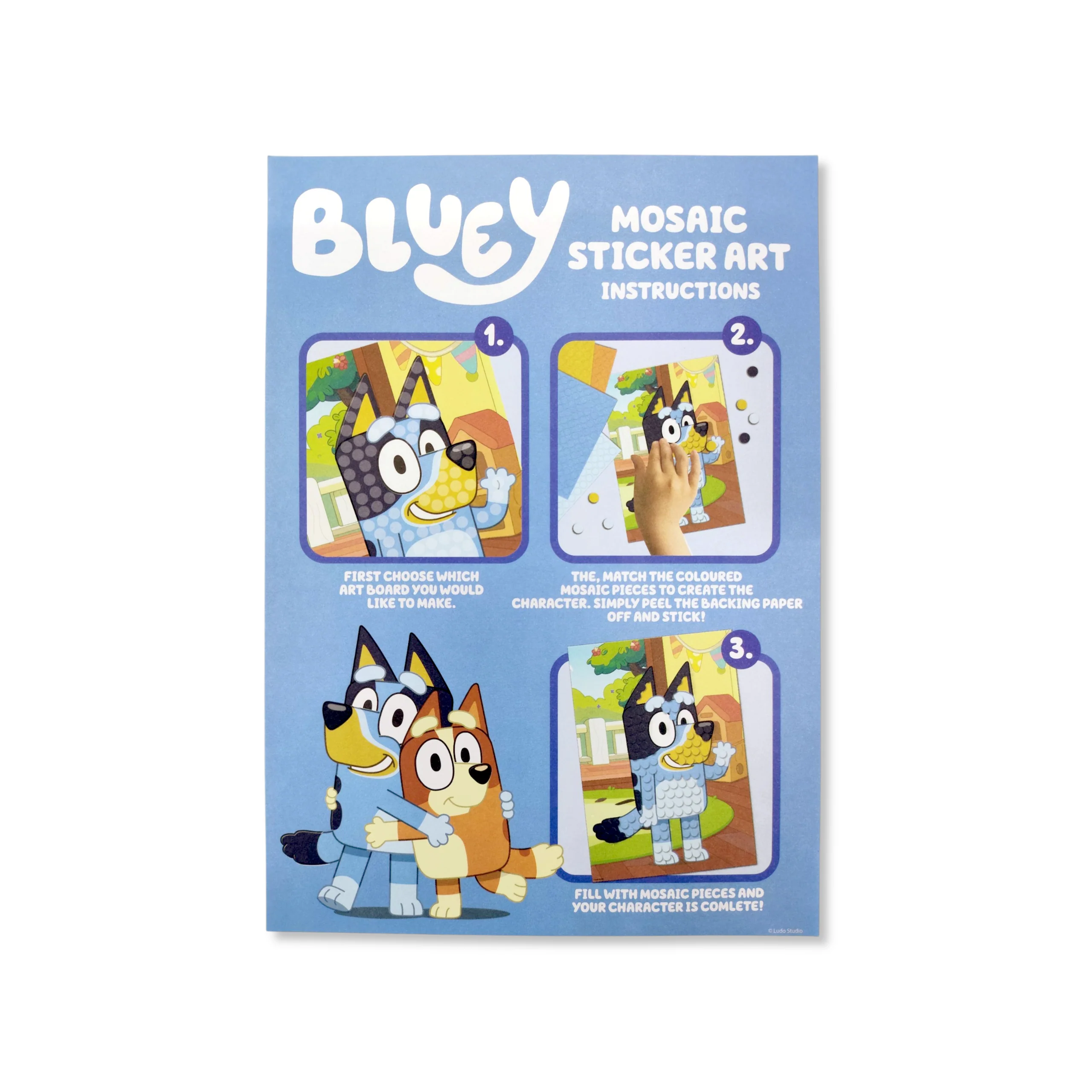 Bluey Mosaic Sticker Art Set - Image 4