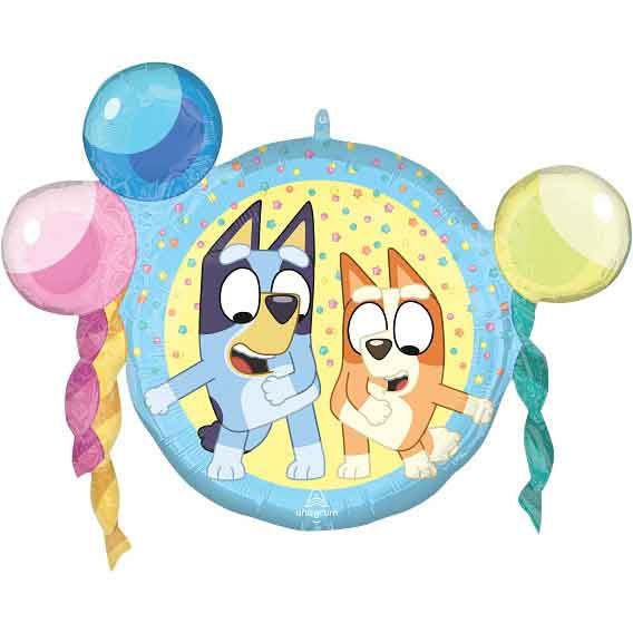 Bluey Roly Polies Foil Balloon (60 x 53 cm)