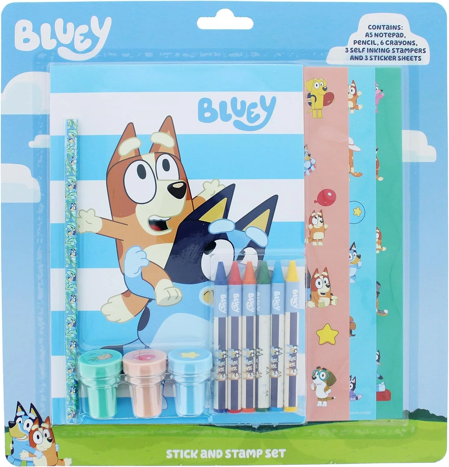 Bluey Stick and Stamp Activity Set - Image 9