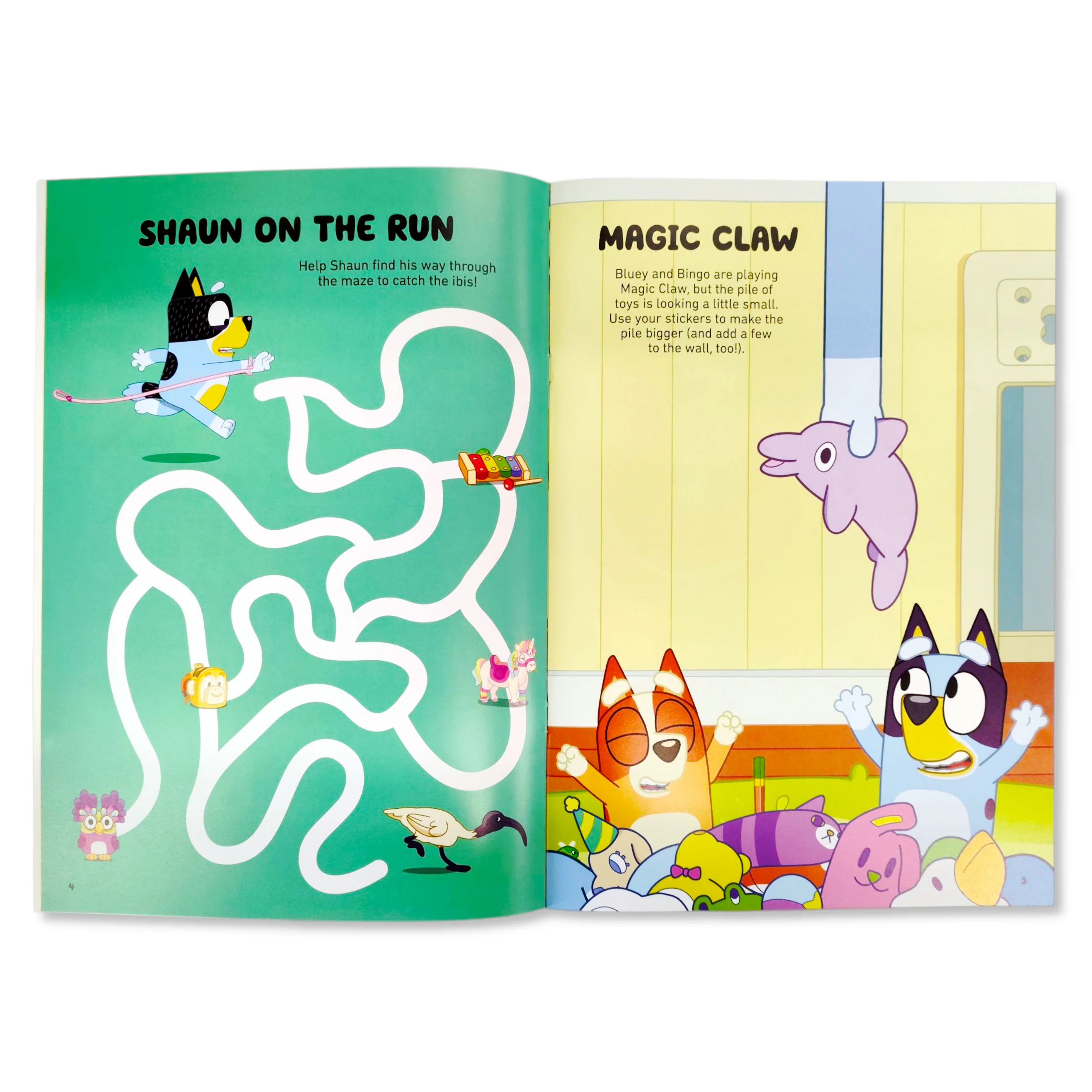 Bluey: Time to Play Sticker Activity Book - Image 3