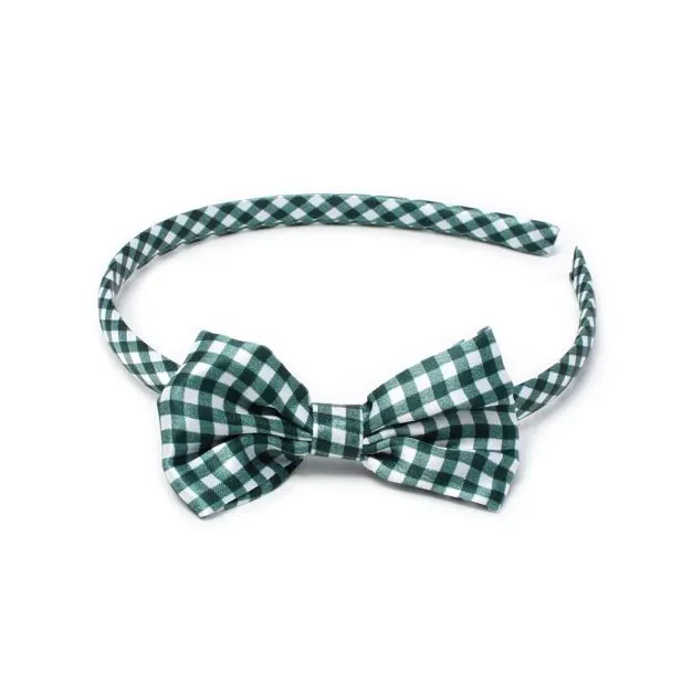 Bottle Green School Hair Accessories Set - Image 2