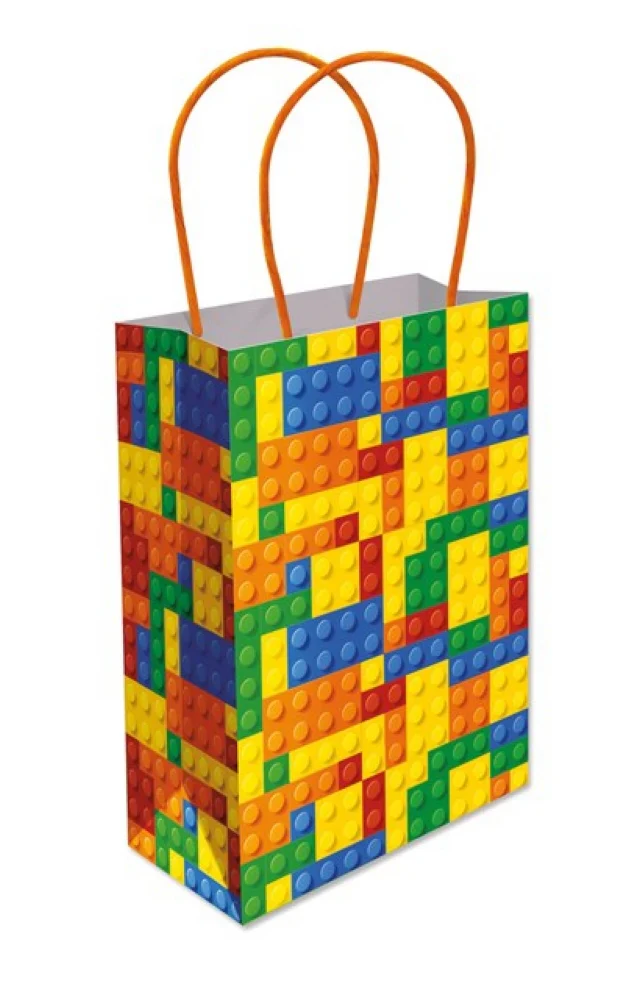 Bricks Themed Party Bags with Fillers (12 bags) - Image 5