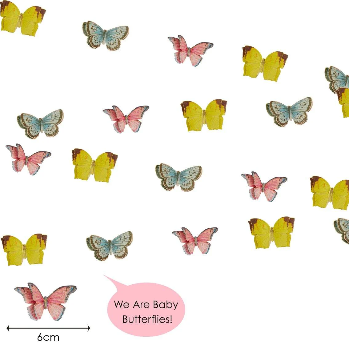 Butterfly Birthday Party Banner Small - 5m - Image 2