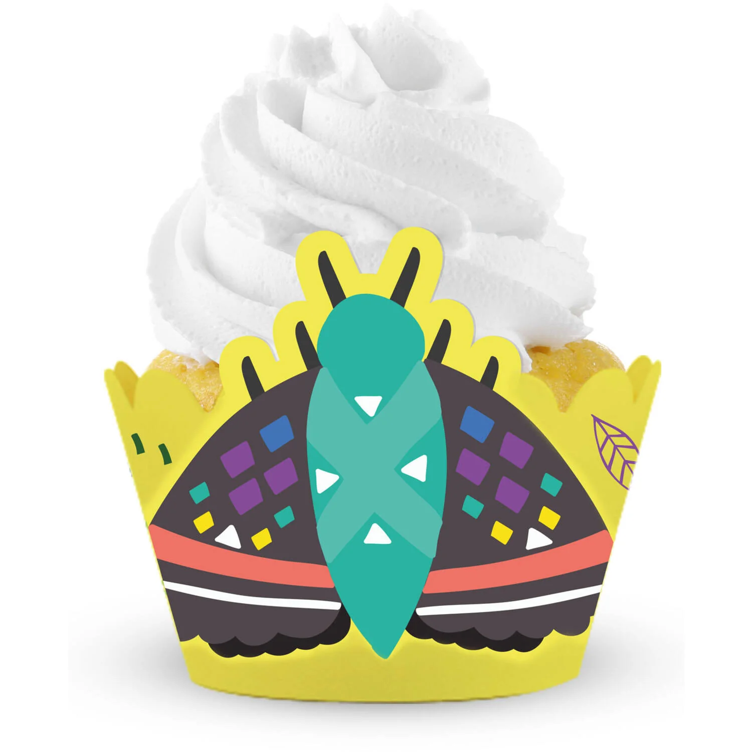 Buzzing Bugs Cupcake Topper Decoration Set - (6 sets) - Image 3
