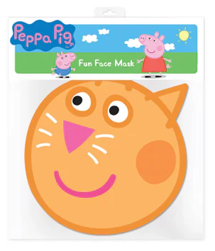 Candy Cat Peppa Pig Party Masks (pack of 6)