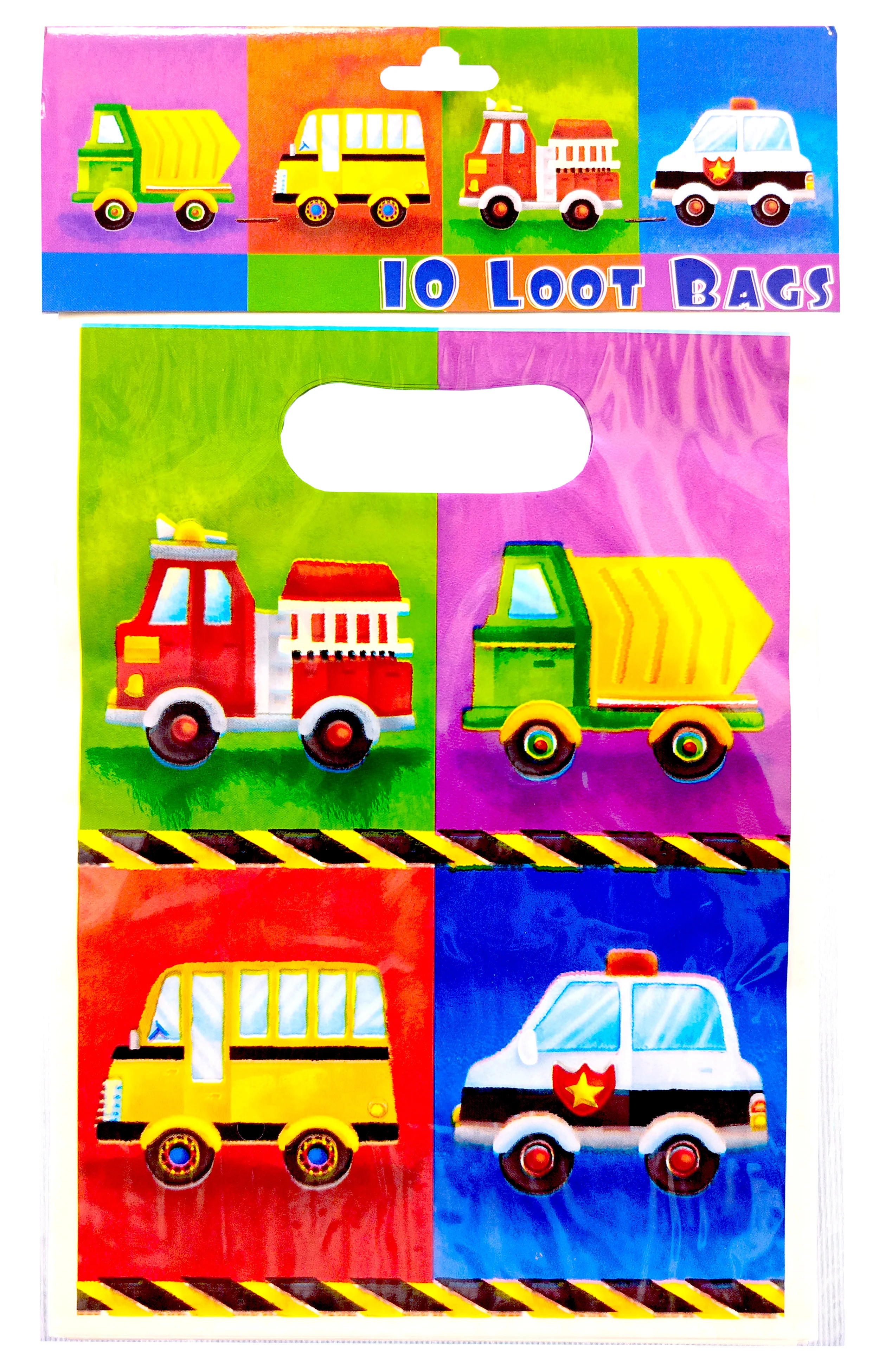 Cars and Vehicles Party Bag