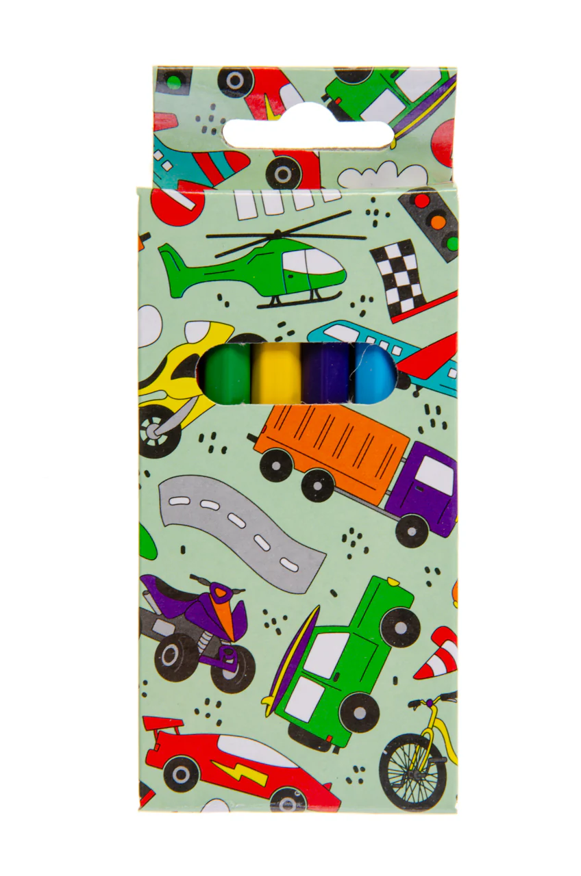 Cars Themed Mini Colouring Pencils - Image 2