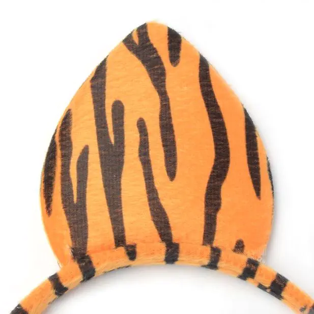 Children's Tiger Dressing Up Ears & Tails - Image 3