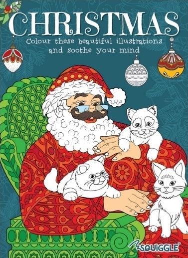 Christmas Advanced Colouring Book 1 Adult Colouring Book