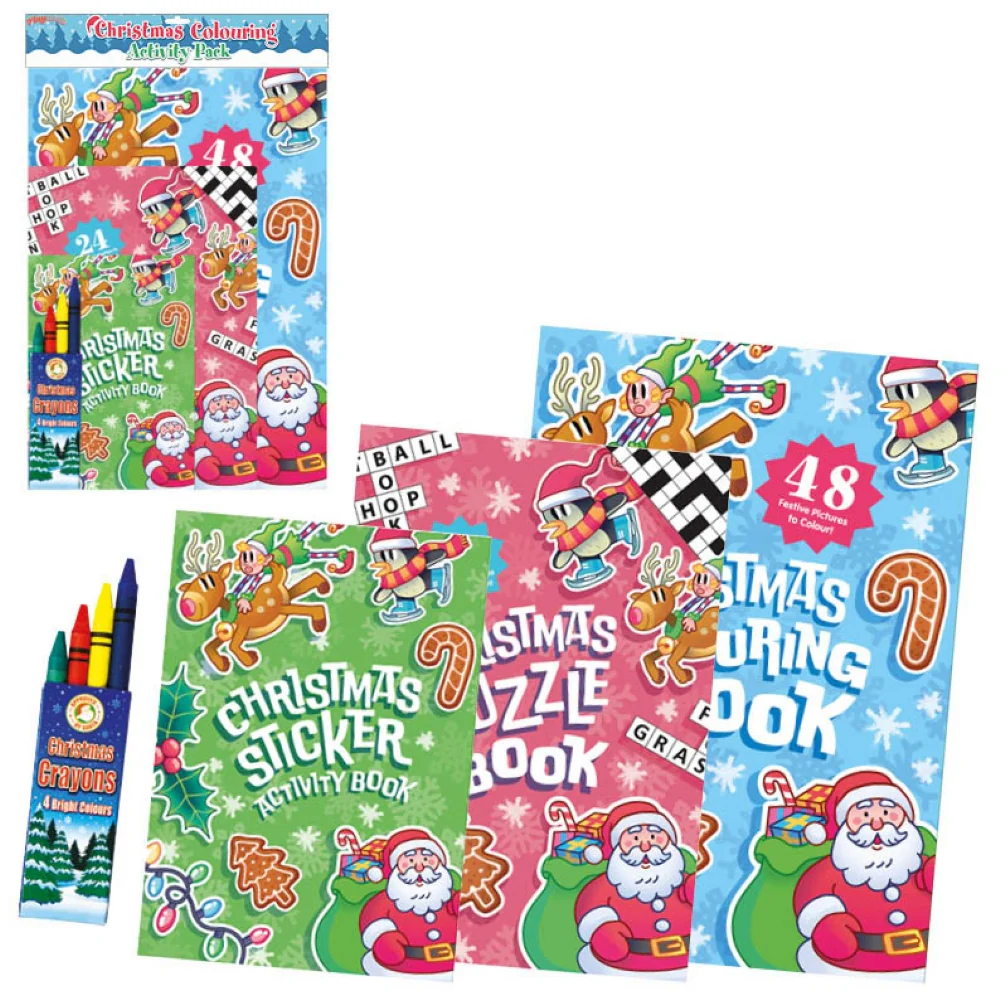 Christmas Colouring Activity Pack