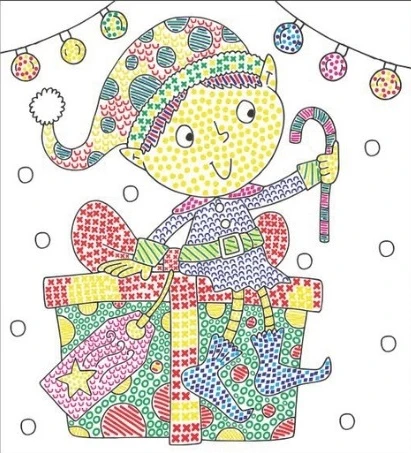 Christmas Magic Painting Book - Image 6