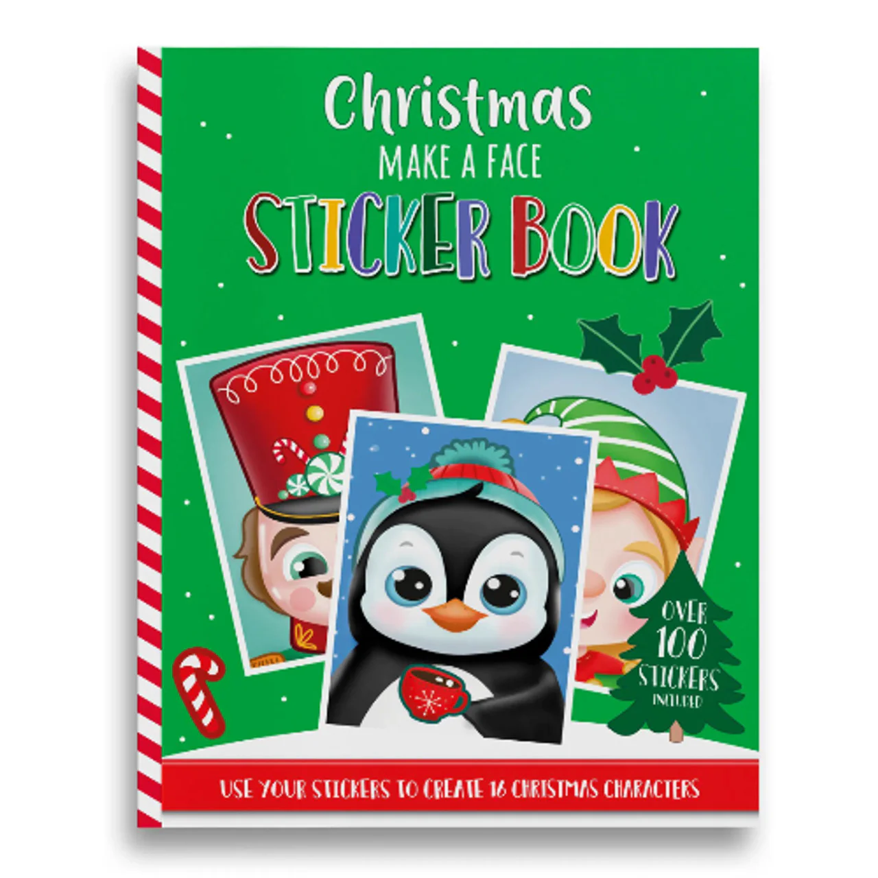 Christmas Make a Face Sticker Book