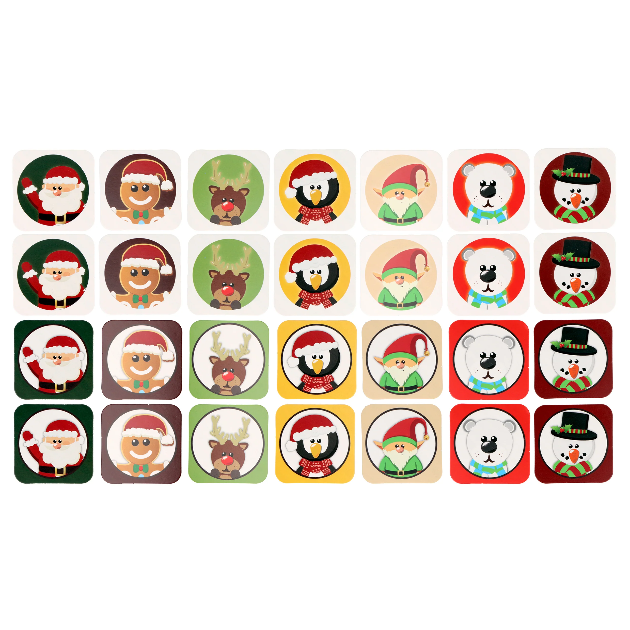 Christmas Mini Snap Playing Card Game - Image 3