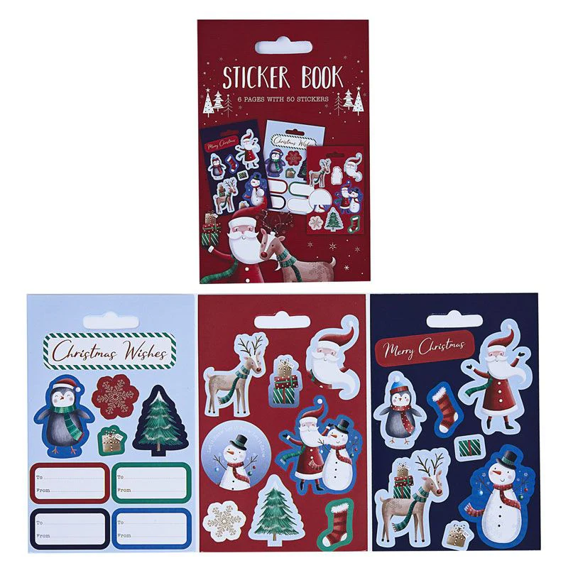 Christmas Mini Sticker Book 1