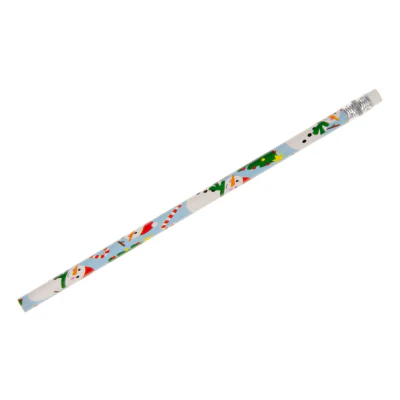 Christmas Pencils with Erasers (Set of 12) - Image 2