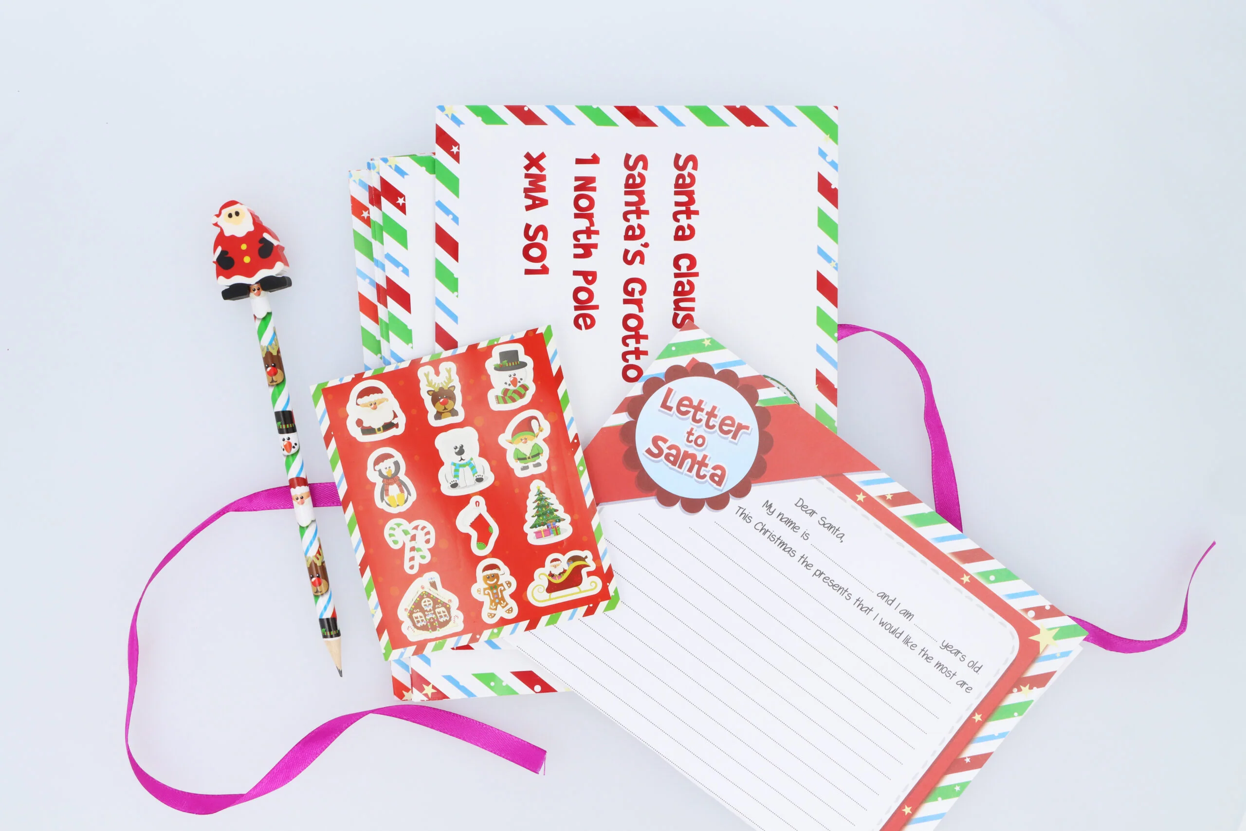 Christmas Santa Letter Writing Kit (5 pieces) - Image 5