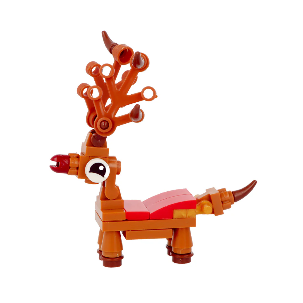 Christmas Themed Building Block Brick Kits 12 Assorted Designs - Image 2