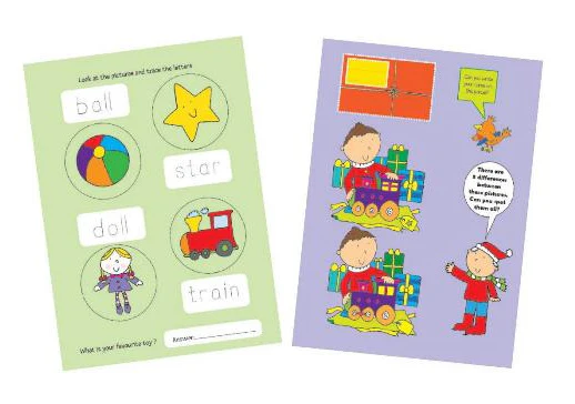 Christmas Wipe Clean Activity Book - Image 2