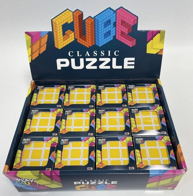 Classic Colour Match Puzzle Cube Game - Image 2