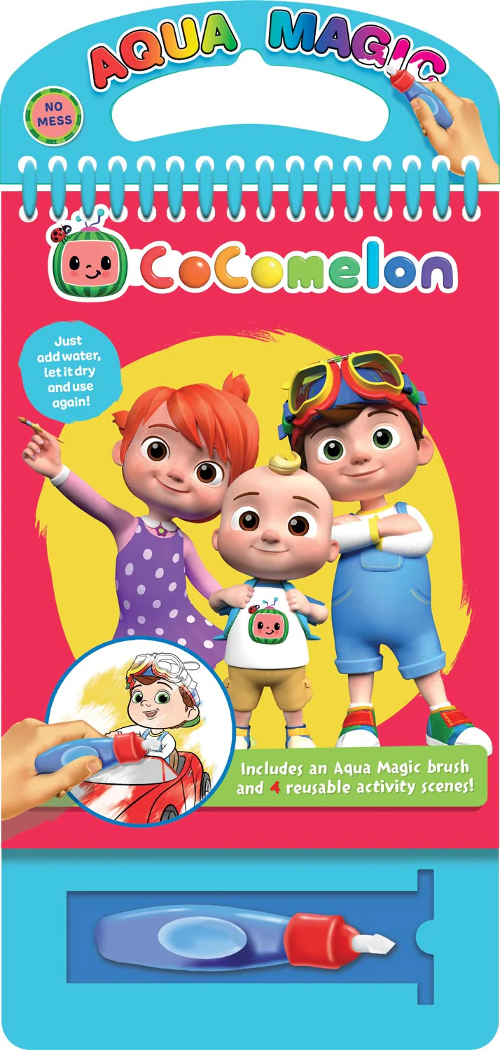 Cocomelon Aqua Magic Colouring Book