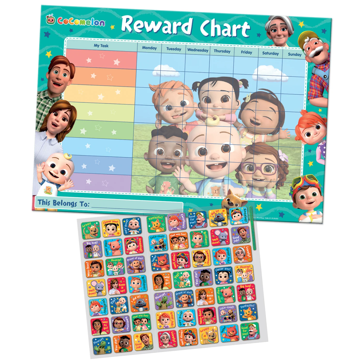 Cocomelon Reward Chart - Image 3