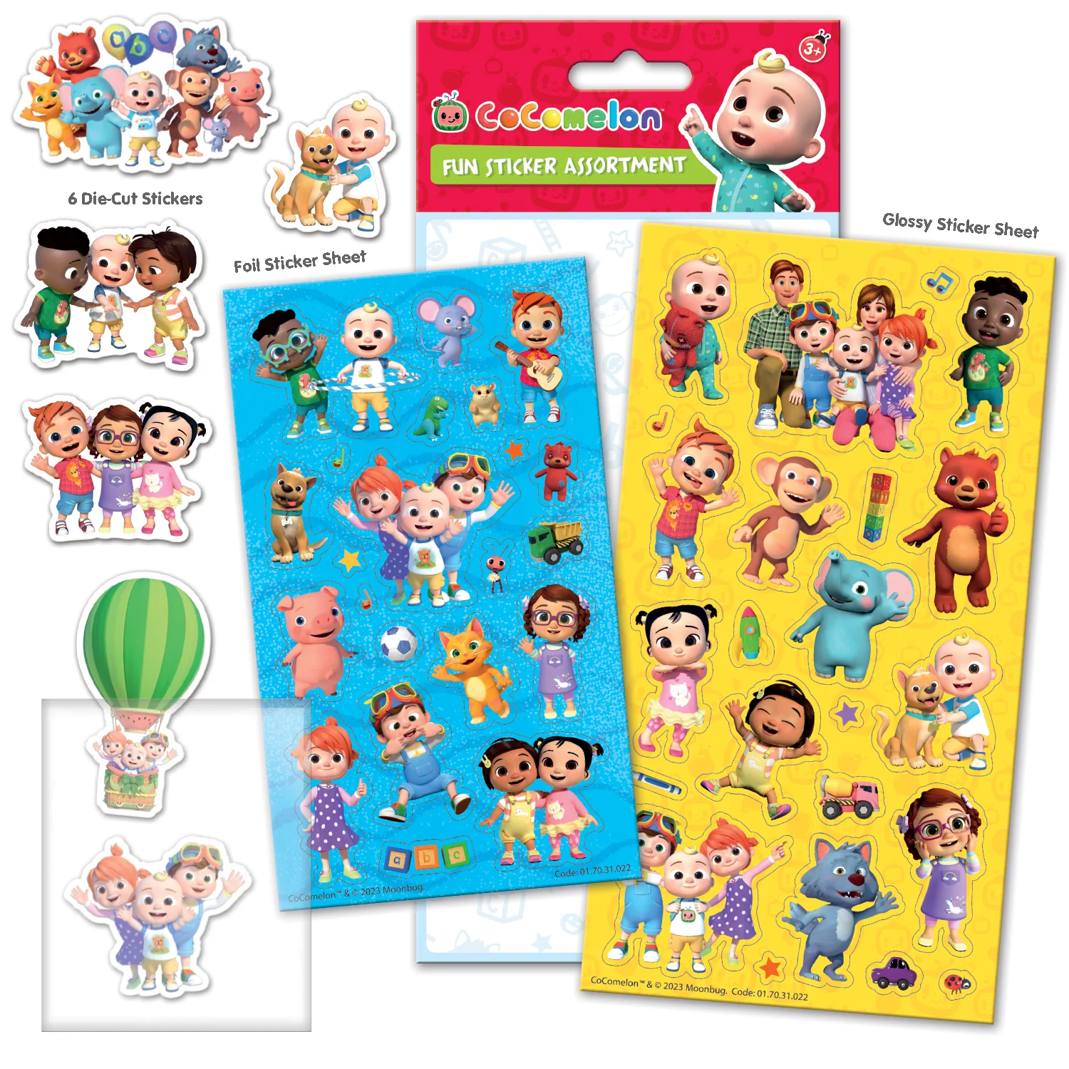 Cocomelon Sticker Assortment