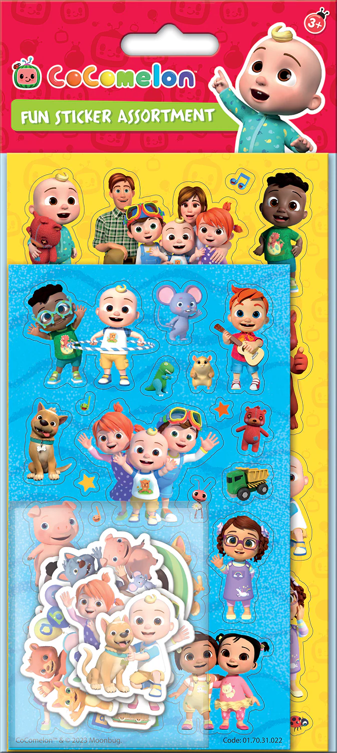 Cocomelon Sticker Assortment - Image 2