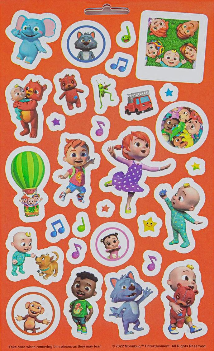 Cocomelon Sticker Fun - Over 100 Reusable Stickers - Image 3
