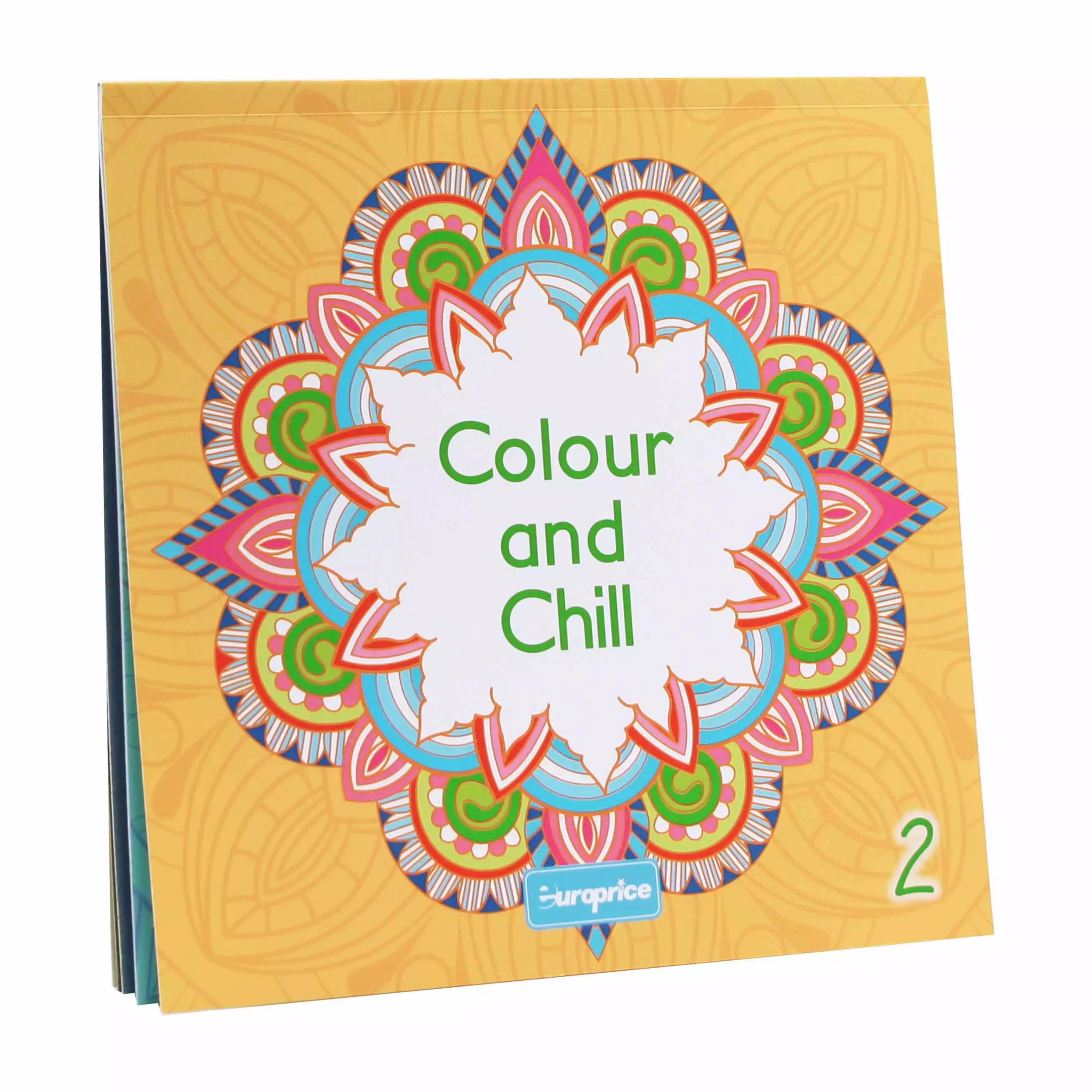 Colour and Chill 2 Adult Mandala Colouring Book