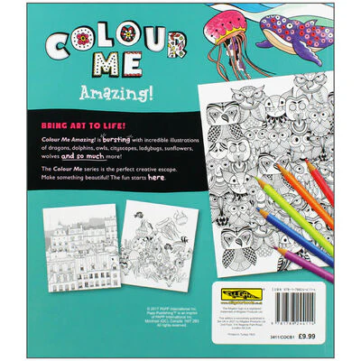 Colour Me Amazing! Adult Colouring Book - Image 3