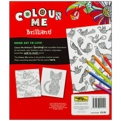 Colour Me Brilliant! Adult Colouring Book - Image 3