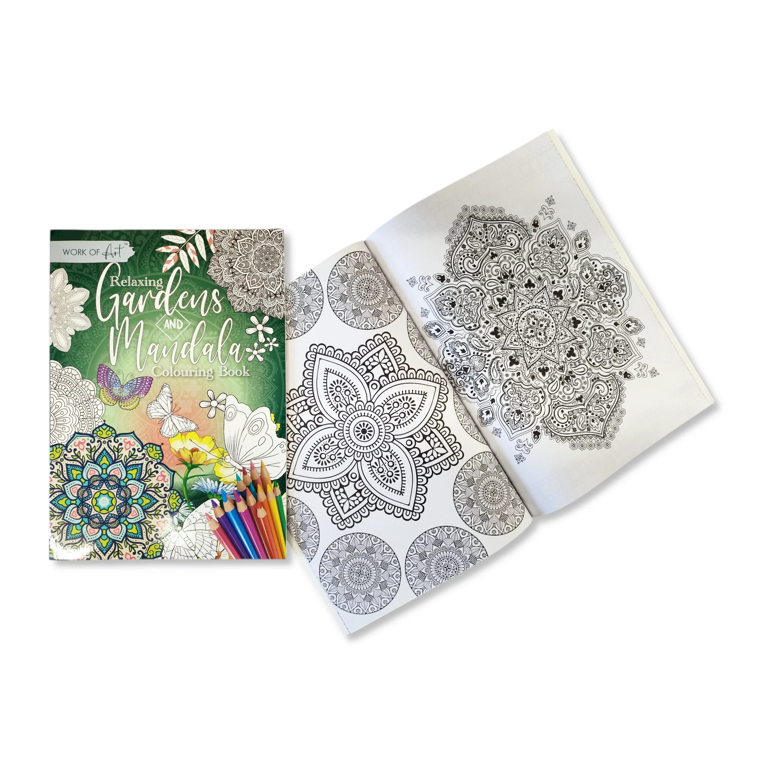 Colouring Book - Gardens & Mandala - Image 4