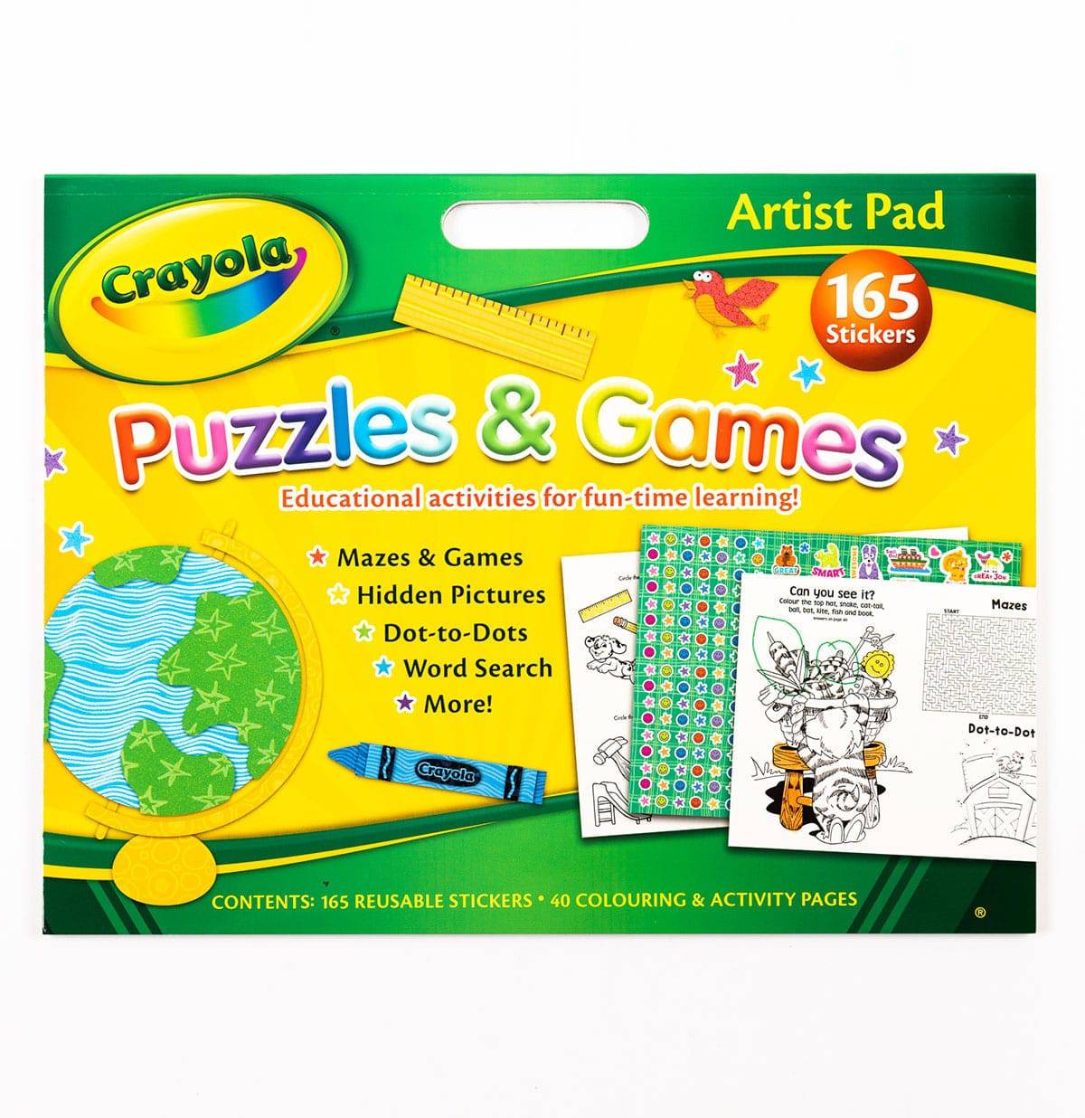 Crayola Artist Pad Puzzle & Games
