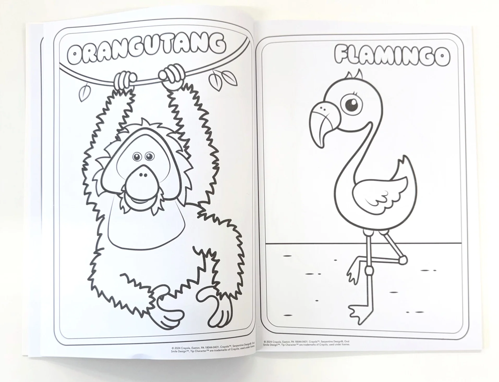 Crayola Wild Animals Colouring Book - Image 3