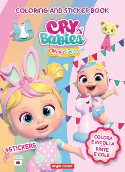 Cry Babies Magic Tears Colouring and Sticker Book - Image 3