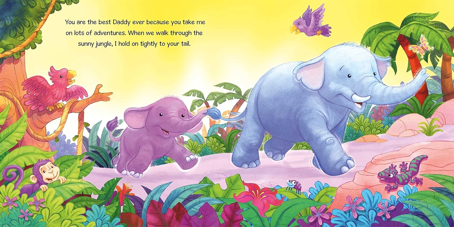 Daddy Hugs: An Adorable Jungle Adventure to Share: Reading Book - Image 3