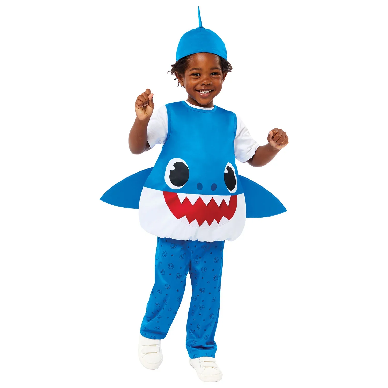 Daddy Shark Dressing Up Costume with Hat - Image 4