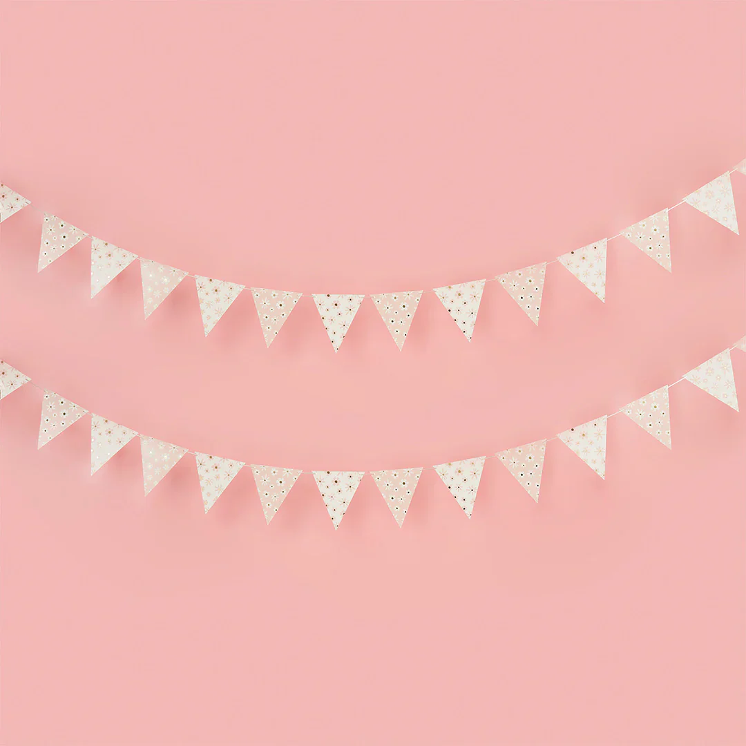 Daisy Birthday Party Flag Bunting Banner - 5m