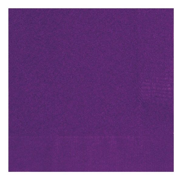 Deep Purple Napkins (Pack of 20)