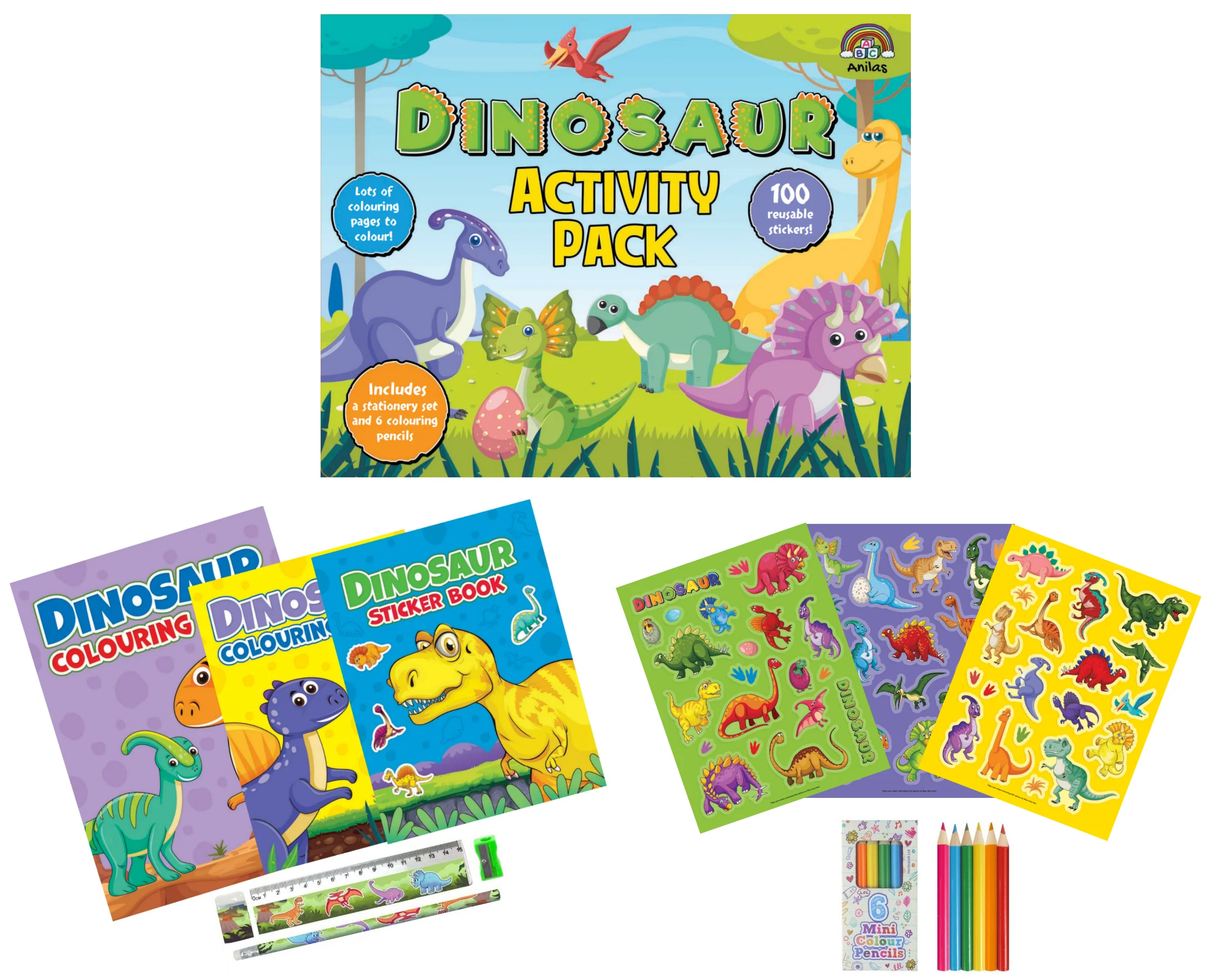 Dinosaur Activity Pack – Roaring Fun for Kids