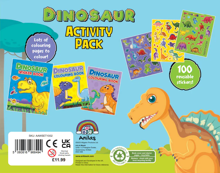 Dinosaur Activity Pack – Roaring Fun for Kids - Image 3