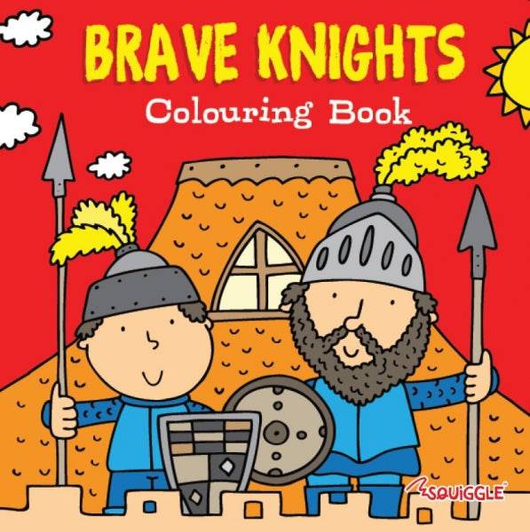Dinosaur, Brave Knights, Pirates, Monsters & Aliens Set of 4 Colouring books - Image 3
