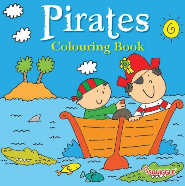 Dinosaur, Brave Knights, Pirates, Monsters & Aliens Set of 4 Colouring books - Image 5