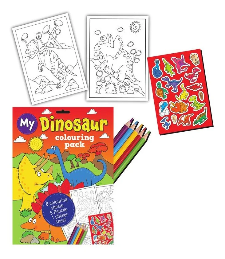 Dinosaur Colouring Pack