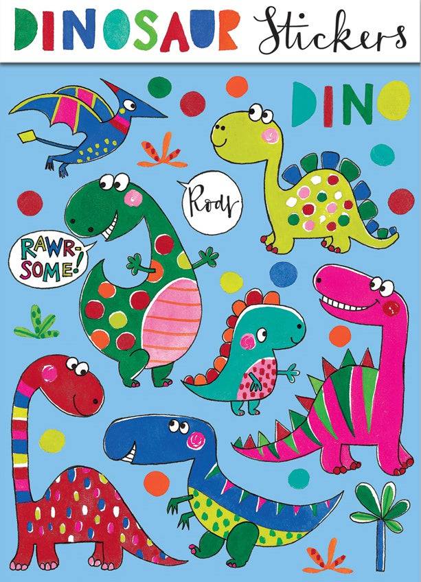 Dinosaur Sticker Book by Rachel Ellen Designs