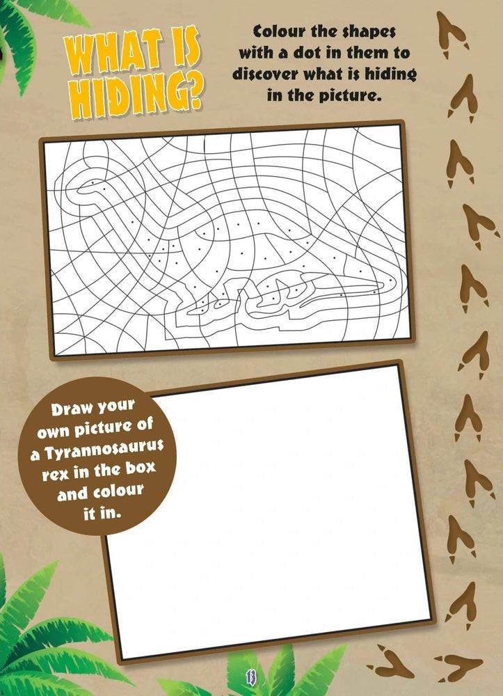 Dinosaur Sticker Burst Book - Image 3
