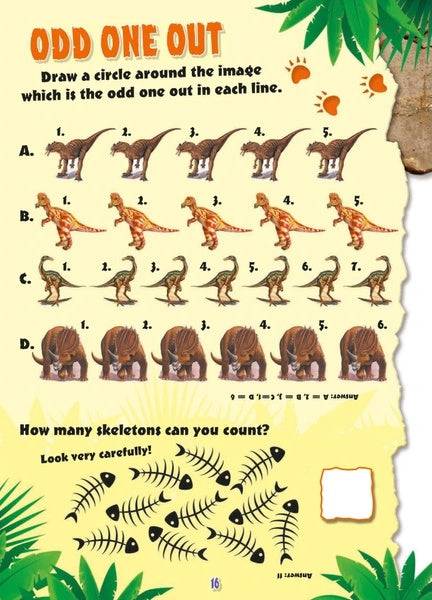 Dinosaur Sticker Burst Book - Image 4