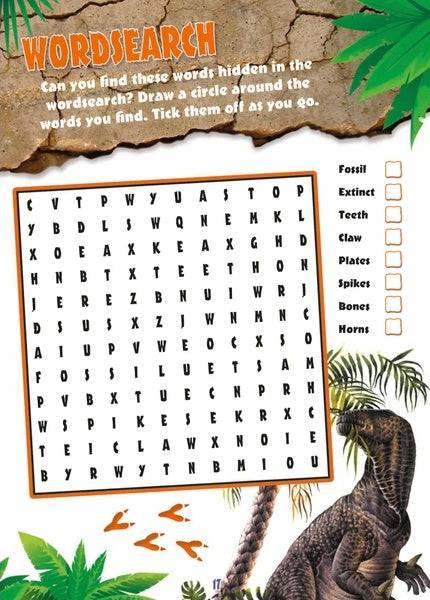 Dinosaur Sticker Burst Book - Image 5