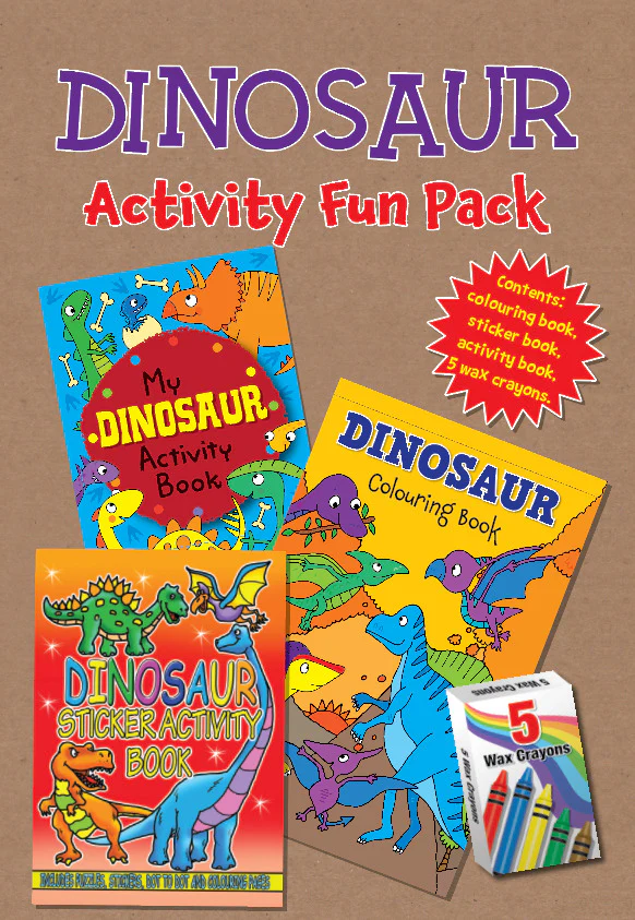 Dinosaur Travel Activity Pack